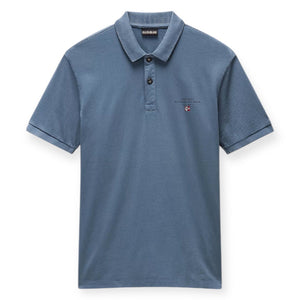 Napapijri ELBAS SS4 NP0A4GLG1Y1 Polo Πετρόλ S/S