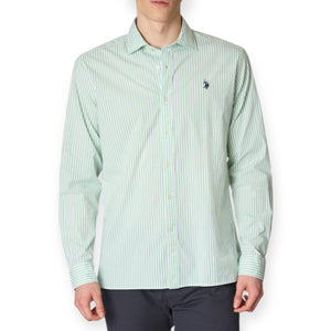 U.S POLO ASSN. ZED US41104002/704 Πουκάμισο Πολύχρωμο S/S