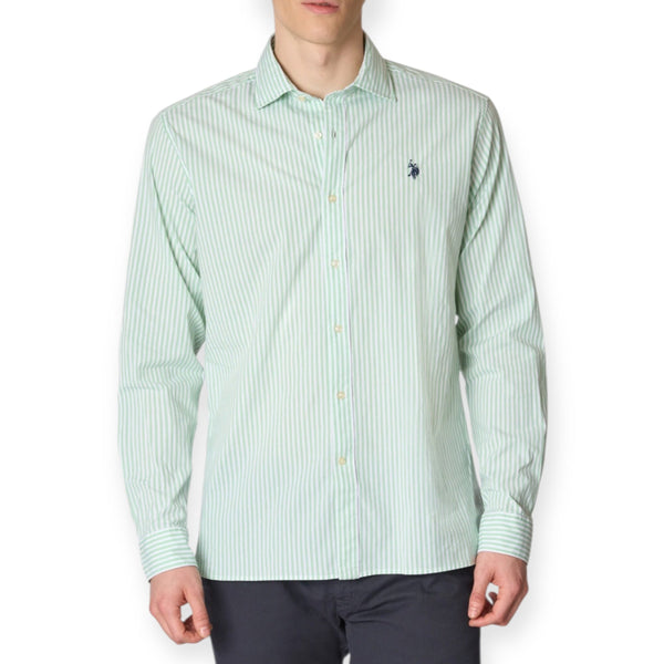 U.S POLO ASSN. ZED US41104002/704 Πουκάμισο Πολύχρωμο S/S
