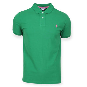 U.S. Polo Assn. KING 41029/144 Polo Μπλούζα Πράσινη S/S