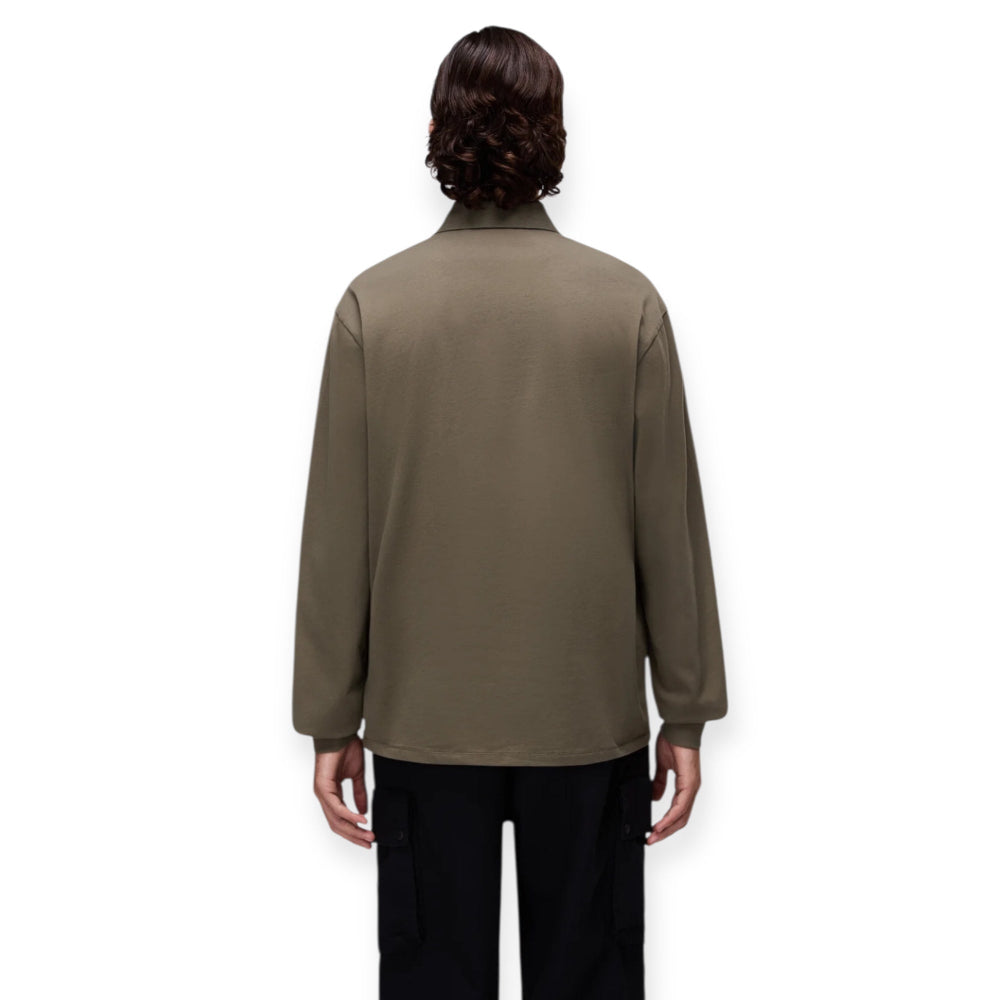 Napapijri E-BADGE LS NP0A4892GG0A Polo Λαδί S/S