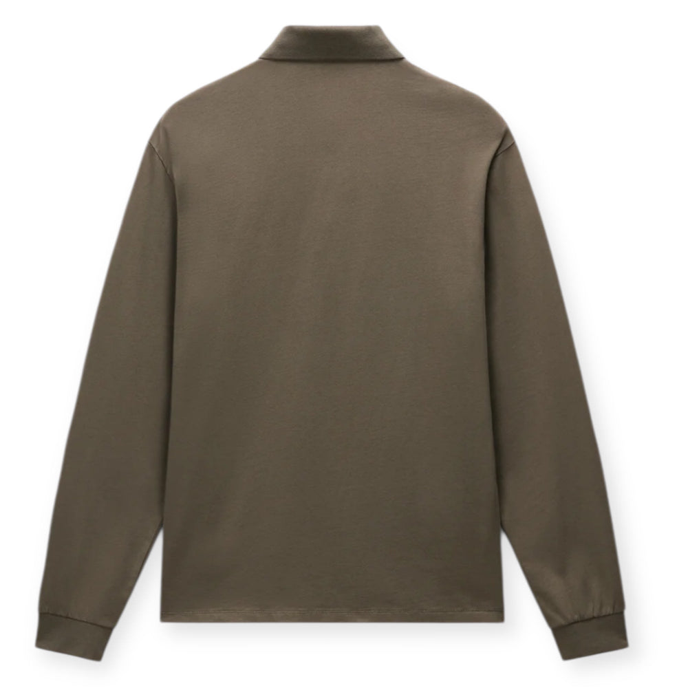 Napapijri E-BADGE LS NP0A4892GG0A Polo Λαδί S/S