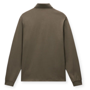 Napapijri E-BADGE LS NP0A4892GG0A Polo Λαδί S/S