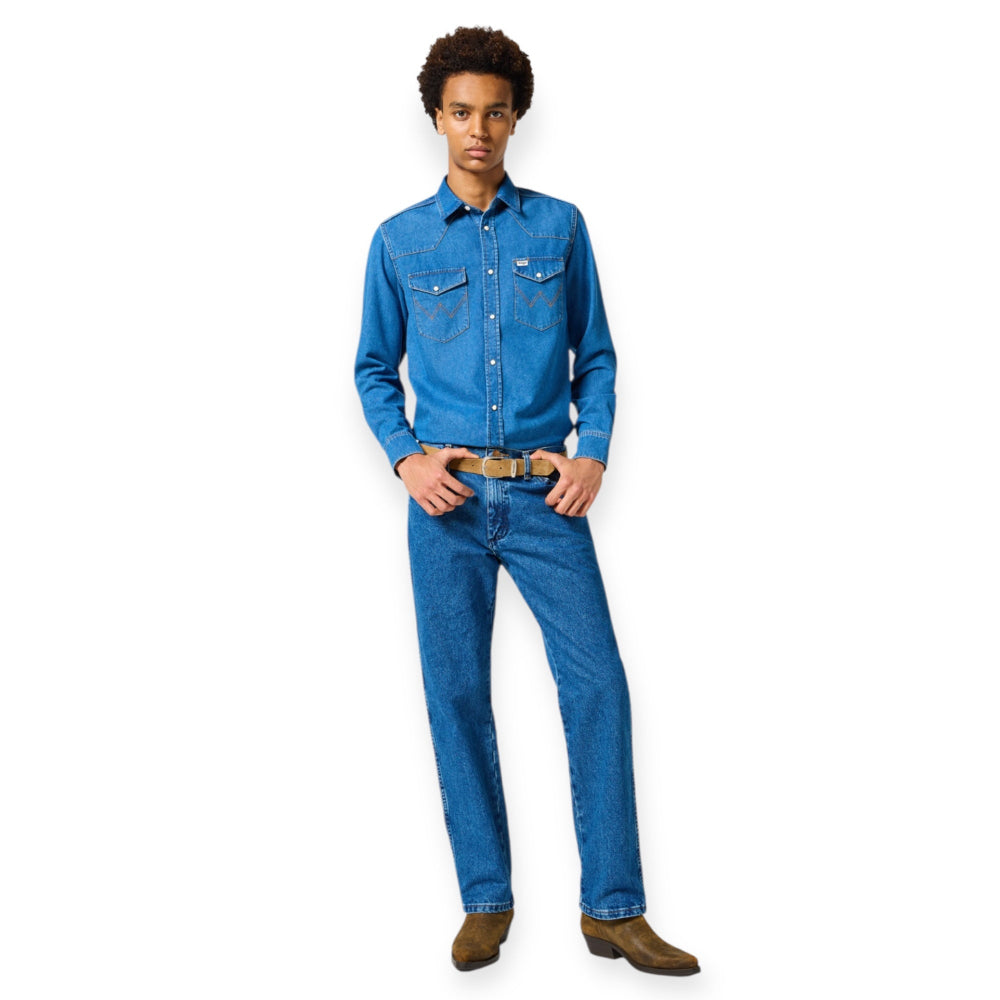 Wrangler COWBOY CUT 112358496 Jean Μπλε