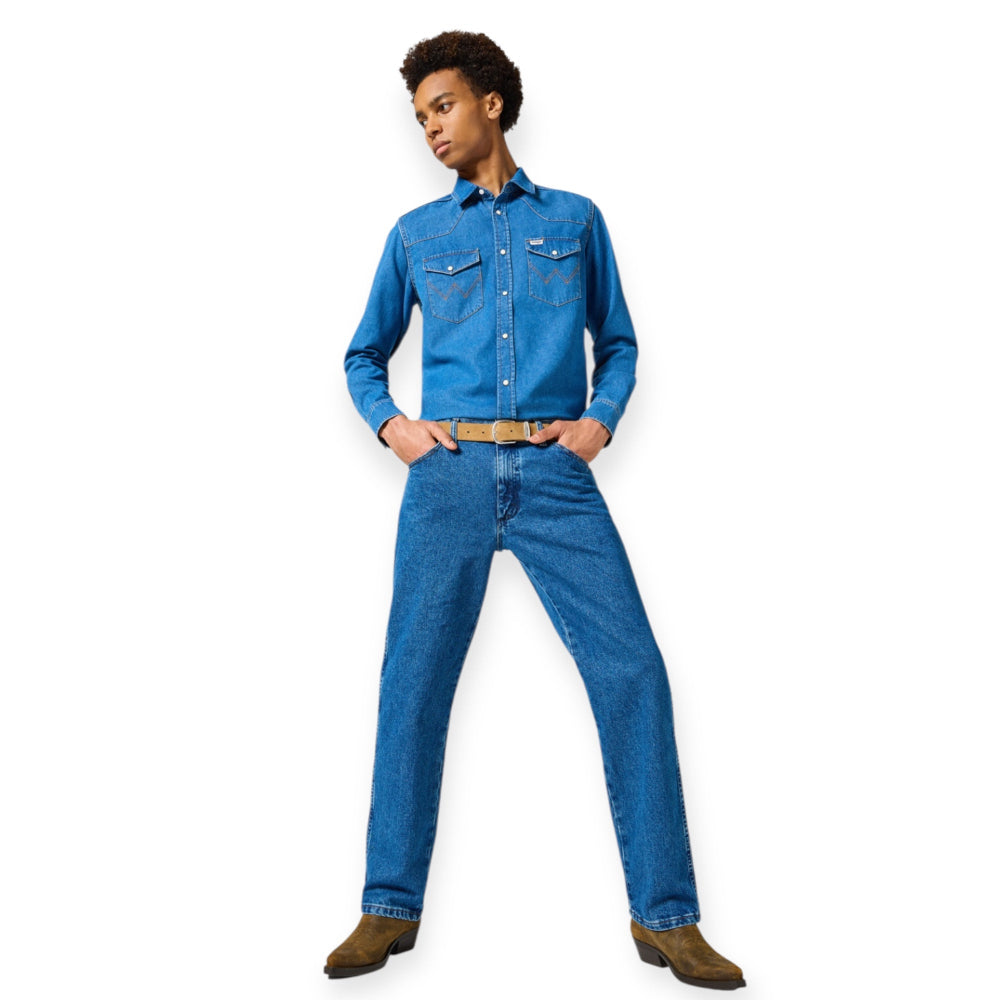 Wrangler COWBOY CUT 112358496 Jean Μπλε