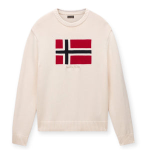 Napapijri D-MURA C  NP0A891UN1J1 Μπλούζα Μπεζ  F/W