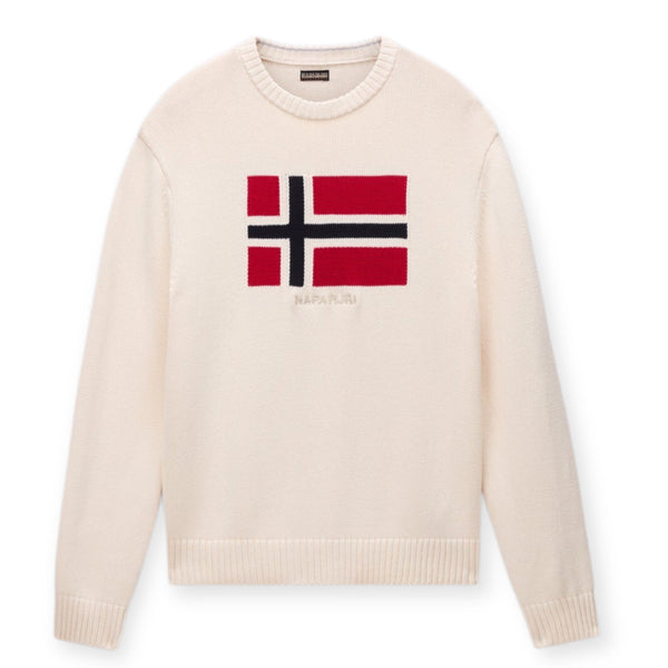 Napapijri D-MURA C  NP0A891UN1J1 Μπλούζα Μπεζ  F/W