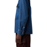Wrangler OVERSHIRT RETRO BLUE 112371546 Πουκάμισο Μπλε F/W