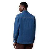 Wrangler OVERSHIRT RETRO BLUE 112371546 Πουκάμισο Μπλε F/W