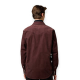 Wrangler WESTERN 112371428 Πουκάμισο Καφέ F/W