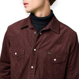 Wrangler WESTERN 112371428 Πουκάμισο Καφέ F/W