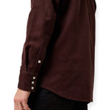 Wrangler WESTERN 112371428 Πουκάμισο Καφέ F/W