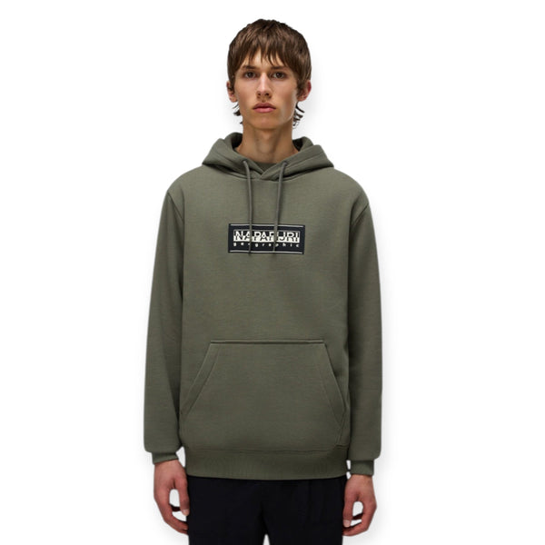 NAPAPIJRI B-BOX LOGO H NP0A4I19G0A1 Φούτερ Χακί F/W