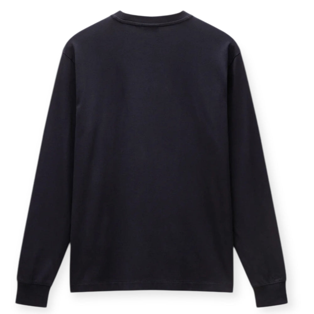 Napapijri S-BOX LOGO LS  NP0A4I3M0411 Μακό Μαύρο F/W