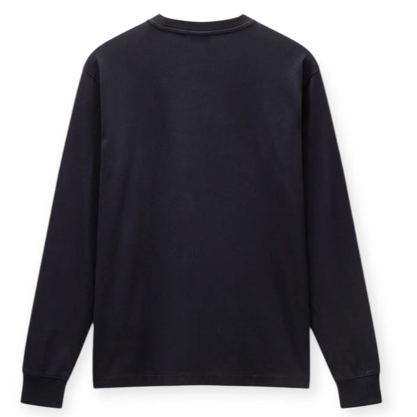 Napapijri S-BOX LOGO LS  NP0A4I3M0411 Μακό Μαύρο F/W