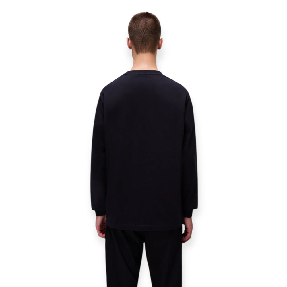 Napapijri S-BOX LOGO LS  NP0A4I3M0411 Μακό Μαύρο F/W