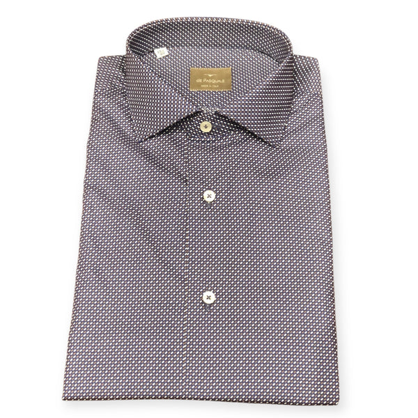 De pasquale 387/F79/188 Πουκάμισο Μπλε F/W