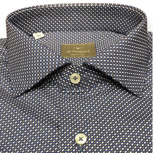 De pasquale 387/F79/188 Πουκάμισο Μπλε F/W