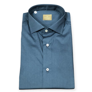 De pasquale 387/F01/45 Πουκάμισο Μπλε F/W