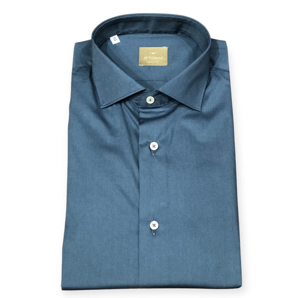 De pasquale 387/F01/45 Πουκάμισο Μπλε F/W