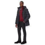 GEOX LEITAN LONG JKT PARKA M5628B/T3266/F9112 Μπουφάν Μαύρο F/W