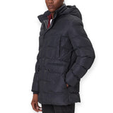 GEOX LEITAN LONG JKT PARKA M5628B/T3266/F9112 Μπουφάν Μαύρο F/W