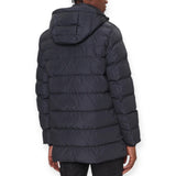 GEOX LEITAN LONG JKT PARKA M5628B/T3266/F9112 Μπουφάν Μαύρο F/W