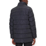 GEOX LEITAN LONG JKT PARKA M5628B/T3266/F9112 Μπουφάν Μαύρο F/W