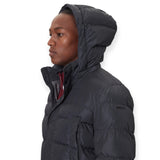 GEOX LEITAN LONG JKT PARKA M5628B/T3266/F9112 Μπουφάν Μαύρο F/W