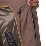 GEOX LEITAN LONG JKT PARKA M5628B/T3266/F1432 Μπουφάν Μπεζ F/W