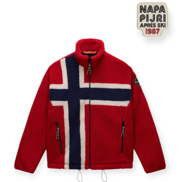 Napapijri T-FIEMME  NP0A88TCFZF1 Zακέτα Κόκκινη F/W