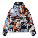 Napapijri Rainforest  RF Next  AOP NP0A88T8F0S1 Μπουφάν Πολύχρωμο  F/W