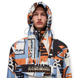 Napapijri Rainforest  RF Next  AOP NP0A88T8F0S1 Μπουφάν Πολύχρωμο  F/W