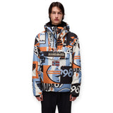 Napapijri Rainforest  RF Next  AOP NP0A88T8F0S1 Μπουφάν Πολύχρωμο  F/W