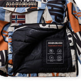 Napapijri Rainforest  RF Next  AOP NP0A88T8F0S1 Μπουφάν Πολύχρωμο  F/W