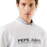 PEPE JEANS MATTHEW CREW PM5800029/800 Φούτερ Λευκό  F/W