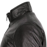 Bugatti 225100 Δερμάτινο Μπουφάν Μαύρο F/W