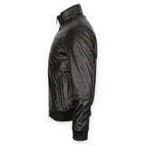 Bugatti 225100 Δερμάτινο Μπουφάν Μαύρο F/W