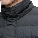 GEOX LEITAN LONG JKT PARKA M5628B/T3266/F9112 Μπουφάν Μαύρο F/W