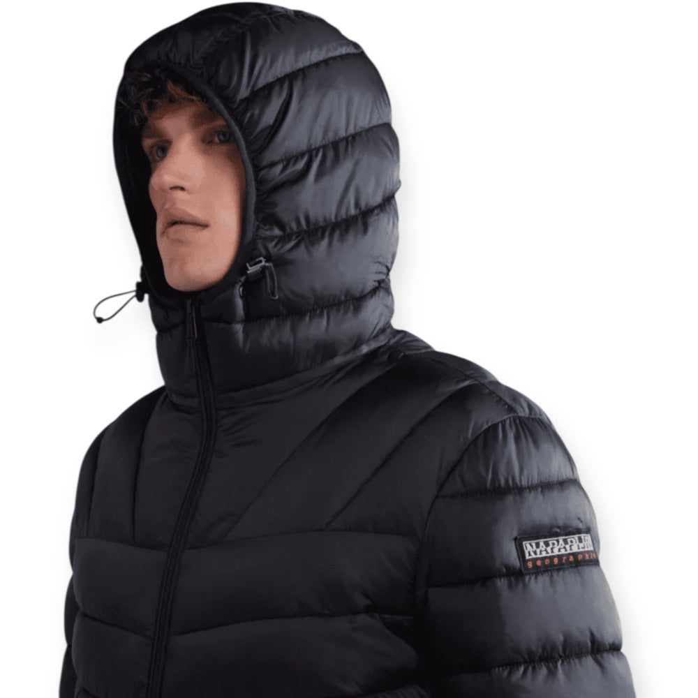 Napapijri Aerons Hood 3 NP0A4GJΟ0411 Μπουφάν Μαύρο  F/W