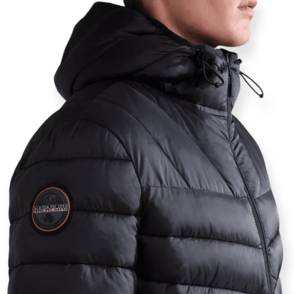 Napapijri Aerons Hood 3 NP0A4GJΟ0411 Μπουφάν Μαύρο  F/W