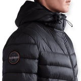 Napapijri Aerons Hood 3 NP0A4GJΟ0411 Μπουφάν Μαύρο  F/W