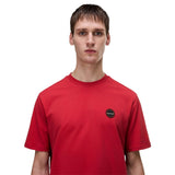 Napapijri S-BADGE SS1 NP0A8949RAQ T-shirt Κόκκινο S/S