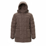 GEOX LEITAN LONG JKT PARKA M5628B/T3266/F1432 Μπουφάν Μπεζ F/W