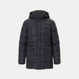 GEOX LEITAN LONG JKT PARKA M5628B/T3266/F9112 Μπουφάν Μαύρο F/W