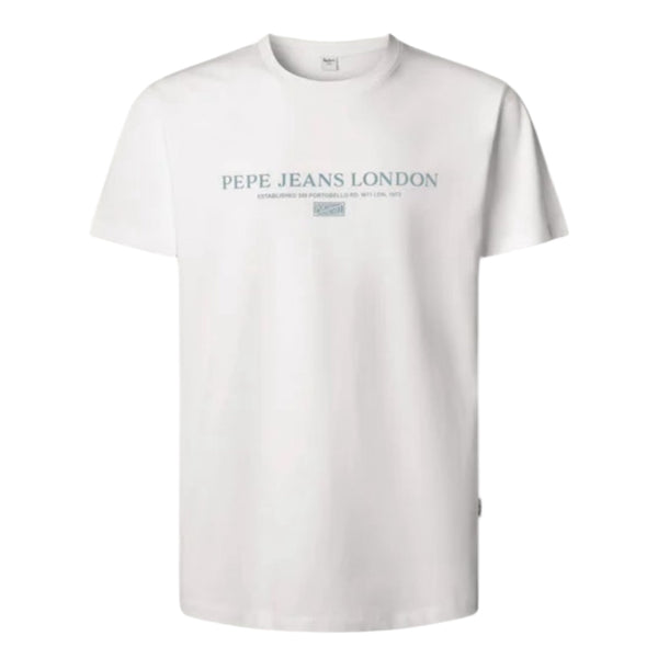 PEPE JEANS SUMMER SEASONAL LOGO TEE PM5010309/800 T-shirt Λευκό S/S