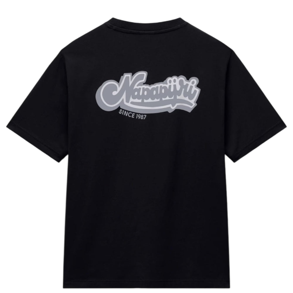 Napapijri S-ZINC SS  NP0A4G649411 T-shirt Μαύρο S/S