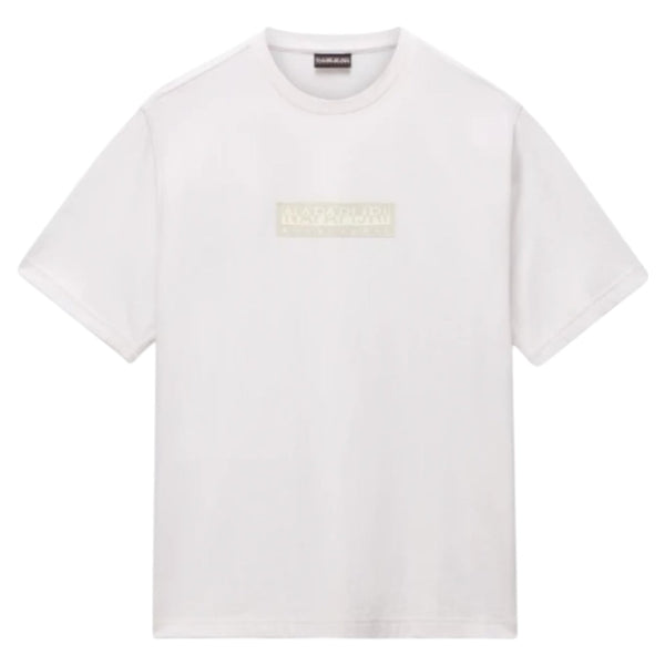 Napapijri S-BOX LOGO SS1  NP0A4IFLN1A1 T-shirt Μπεζ S/S