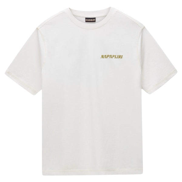 Napapijri S-SOL SS  NP0A4I13FX11 T-shirt Μπεζ S/S