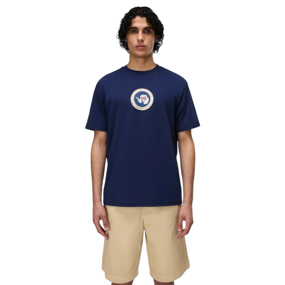 Napapijri S-PHOS SS  NP0A4G5AB2Q1 T-shirt Μπλε S/S